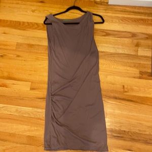 Cotton fitted dress velvet by Graham and Spencer